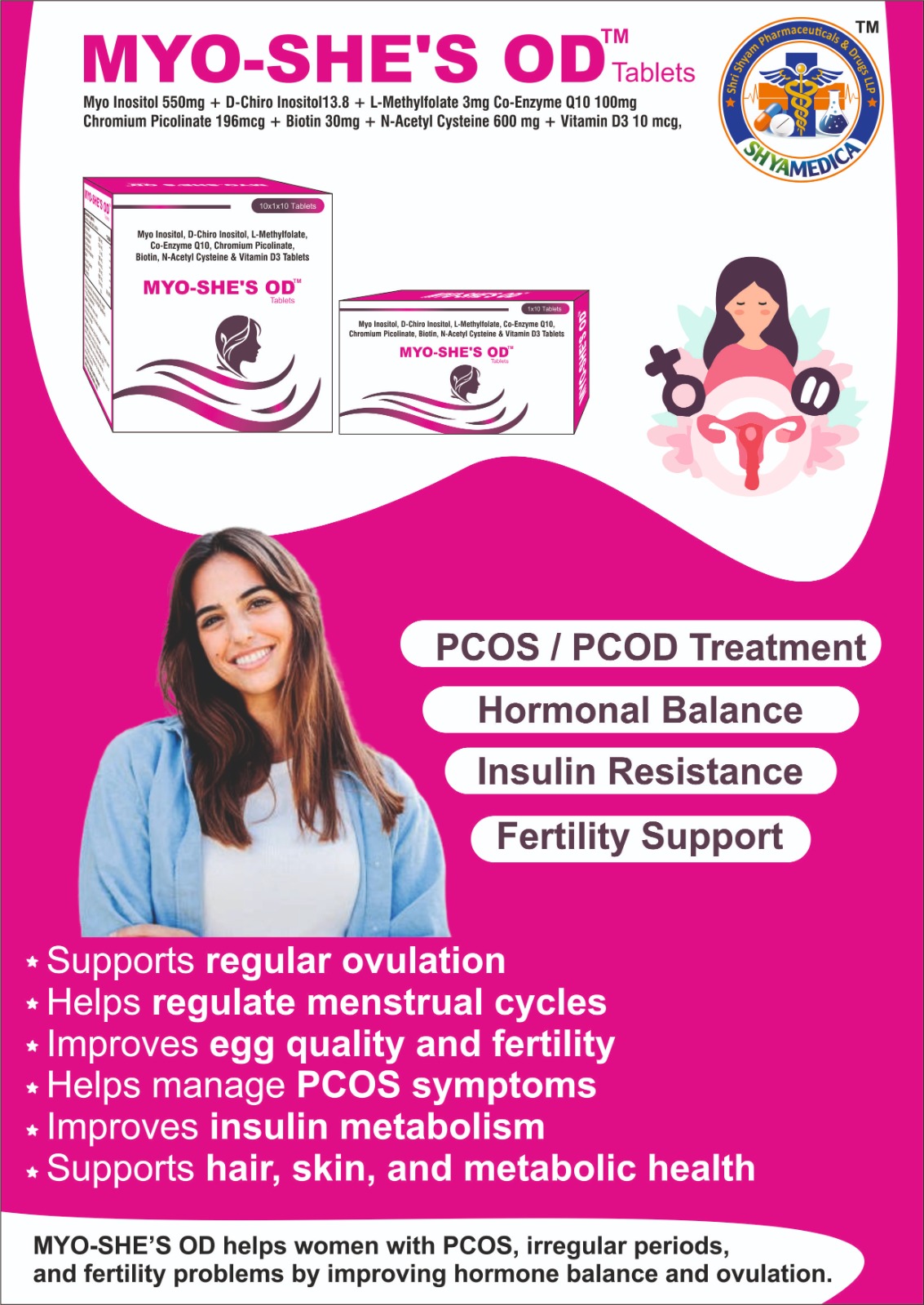 MYO-SHE'S OD — Women's Health